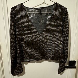 3/$20 Forever 21 Dressy Crop Top